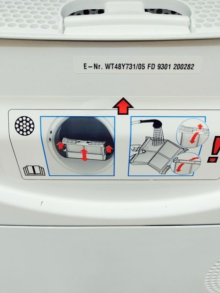 Сушильна машина Siemens IQ800 WT48Y731 05 1000w 8 кг sn 9301 200282 000042698 фото