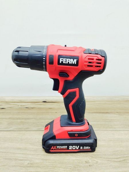 Дриль акумуляторний Ferm CDM1159 20V 2 Ah 000038883 фото