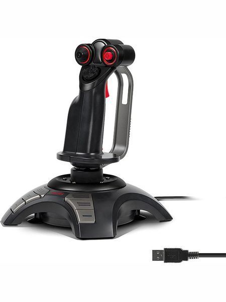 Геймпад для ПК проводной Speedlink Phantom Hawk Gaming Flight Stick SL 6638 BK 000033503 фото