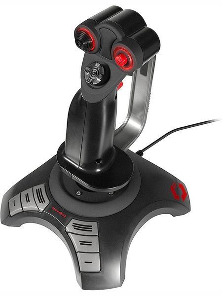 Геймпад для ПК проводной Speedlink Phantom Hawk Gaming Flight Stick SL 6638 BK 000033503 фото