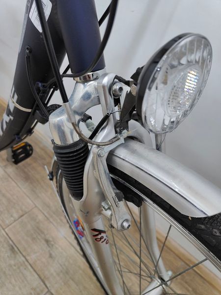 Велосипед 28 Rixe Roadbiker Alurad дамка синій алюм 000050953 фото