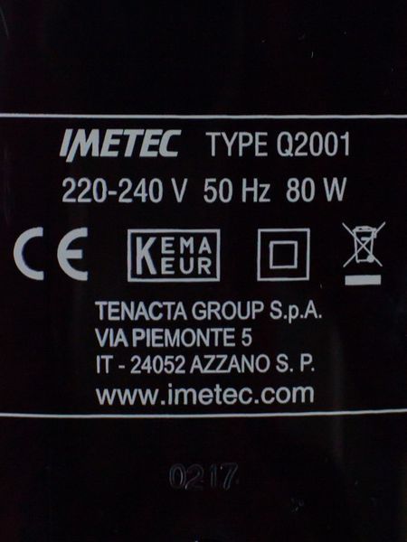 Мультирізка Imetec Q2001 80w сток LPNHE588304525 45е 000033234 фото