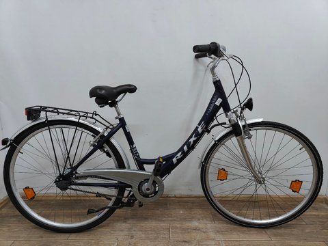Велосипед 28 Rixe Roadbiker Alurad дамка синий алюм 000050953 фото