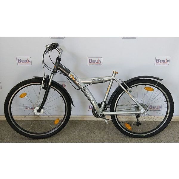 Велосипед 26 Cyclesking металик с черным рама Y alu горный 000004454 фото