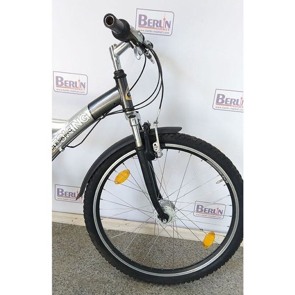 Велосипед 26 Cyclesking металик с черным рама Y alu горный 000004454 фото