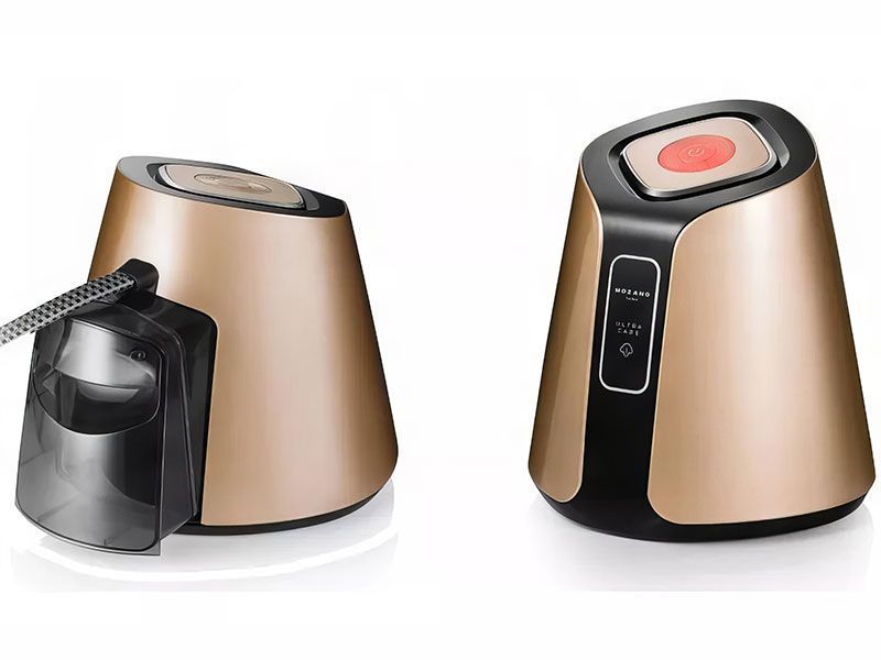 Отпариватель для одежды Mozano AGD ST 01 2500w 1200 мл Gold 000041969 фото