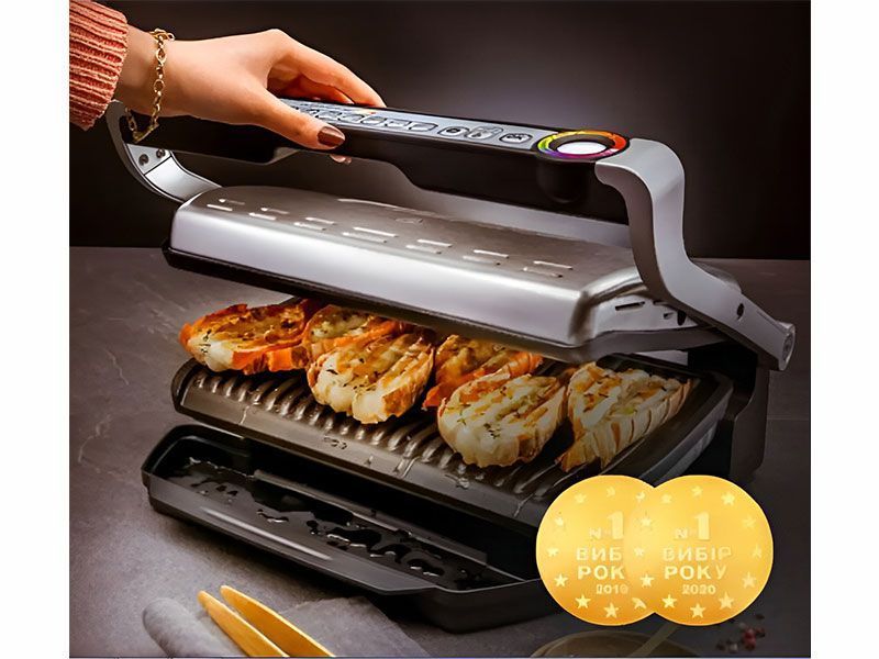 Контакт гриль Tefal OptiGrill Plus XL GC722D16 2180w 000035131 фото