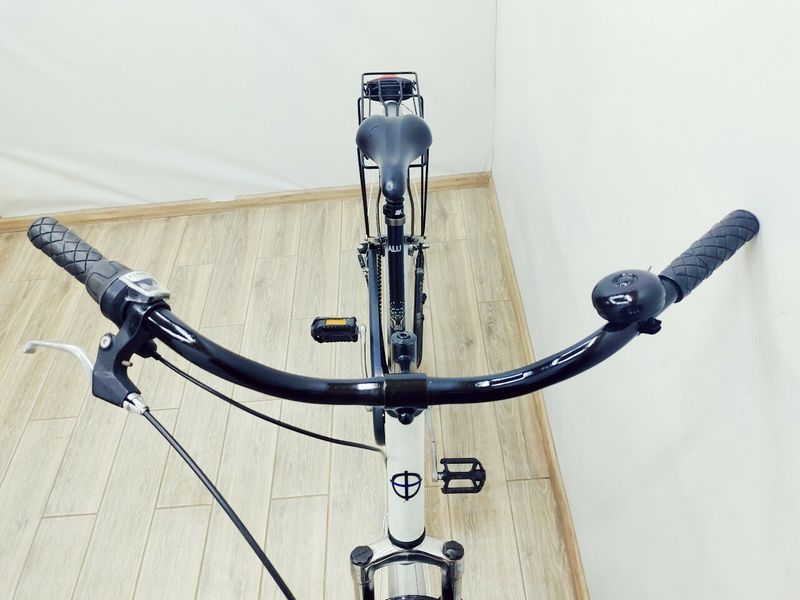 Велосипед 28 Texo OnyXcycle дамка чорно білий сталь 000042982 фото