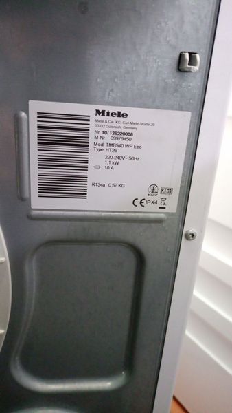 Сушильна машина Premium TMB 540 WP 8кг sn 10139220008 000047346 фото