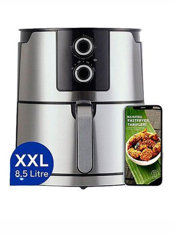 Мультипіч Kumtel HAF 07 XXL 1800w 8500 мл Inox 000042754 фото