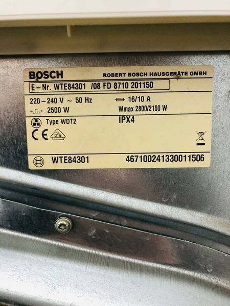 Сушильная машина Bosch Maxx7 WTE84301 08 000040800 фото
