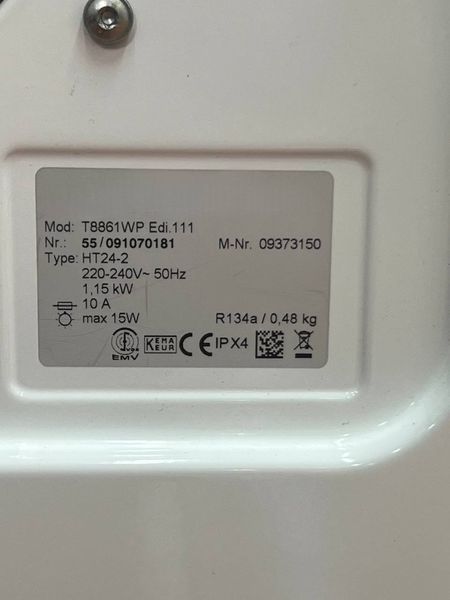 Сушильна машина Premium T 8861 WP 8кг sn 55091070181 000049191 фото