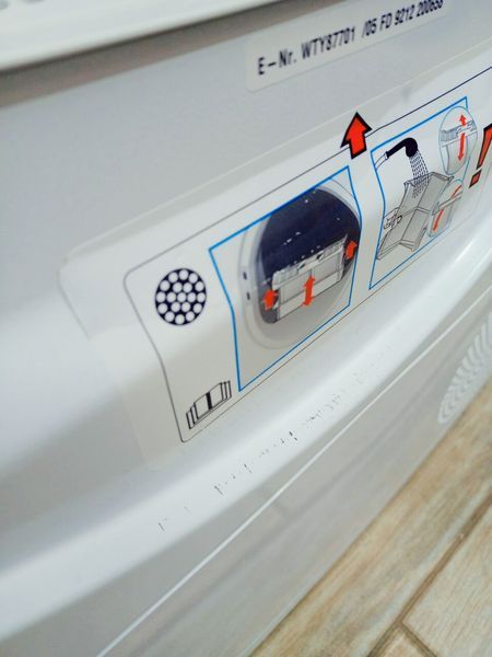 Сушильна машина Bosch HomeProfessional WTY87701 05 1000w 8 кг sn 9212 200658 000042916 фото