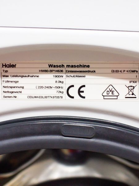 Стиральная машина Haier HW80 BP14636 000031743 фото