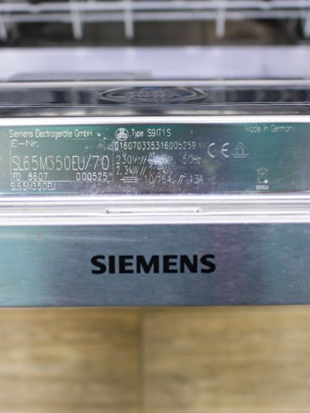 Посудомийна машина Siemens SL65M350EU 70 2300w 12 персон sn 8607 000525 000028866 фото