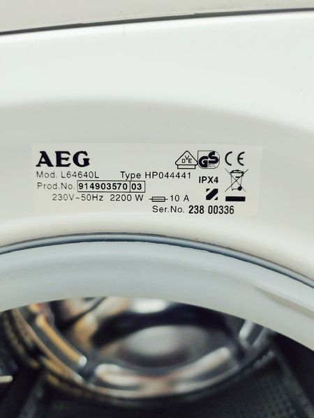 Стиральная машина AEG L64640L 000036067 фото