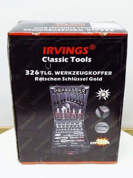 Набір інструментів Irvings Classic Tools 326 предметів 000032119 фото