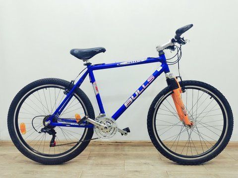 Велосипед 26 Bulls 3005 гірський синій алюм 000041494 фото