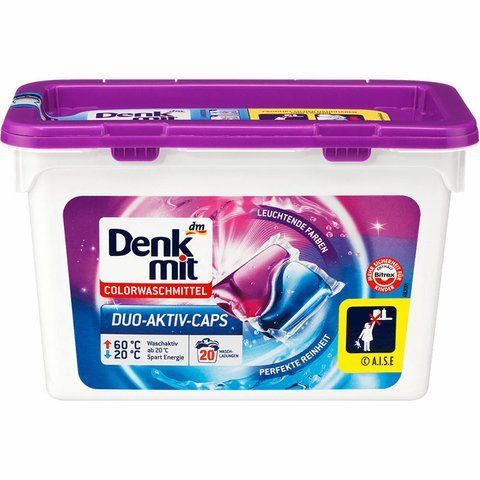 Капсулы для стирки Denk Mit duo aktiv caps цвет 20 шт 000012692 фото
