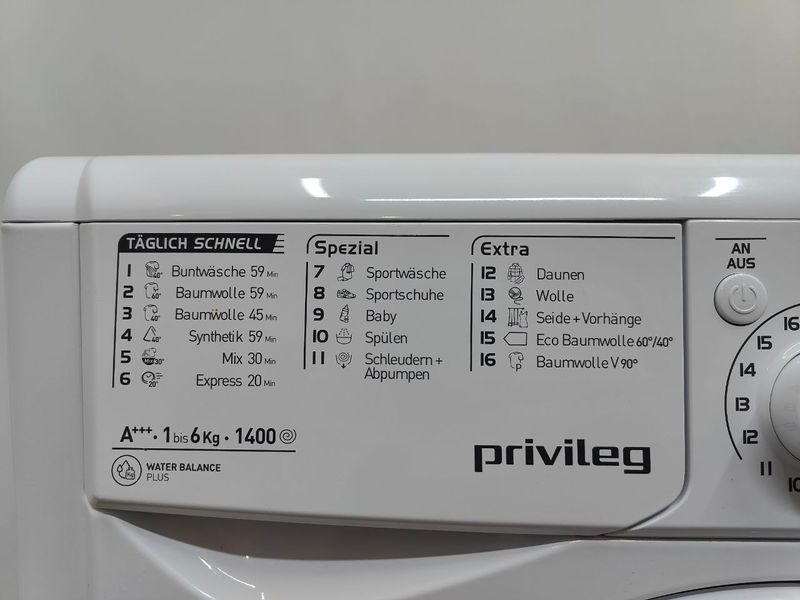 Стиральная машина Privileg PWF M 643 1850W 6кг sn 562006006351 000053423 фото