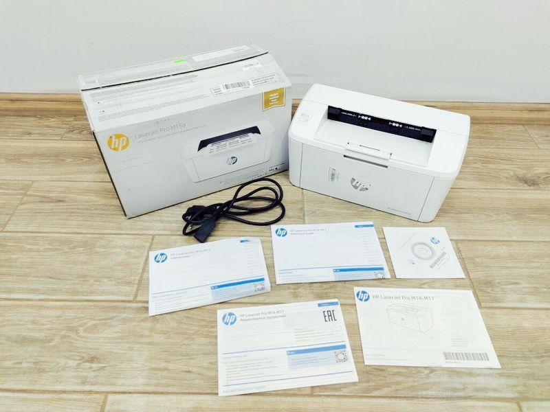 Принтер лазерний HP LaserJet Pro M15a ЧБ 000032723 фото