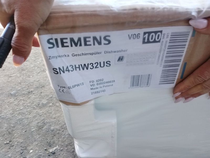 Посудомийна машина Siemens SN43HW32US sn 0202038873500315 000048297 фото
