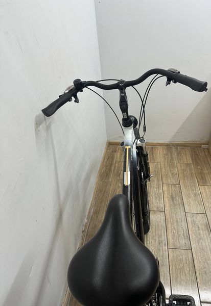 Велосипед 28 Cyco TR 28 дорожній чорно білий алюм 000053230 фото