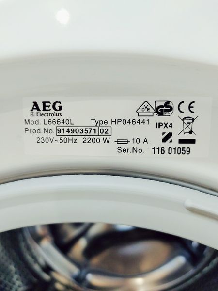 Стиральная машина AEG Lavamat L66640L 000044434 фото