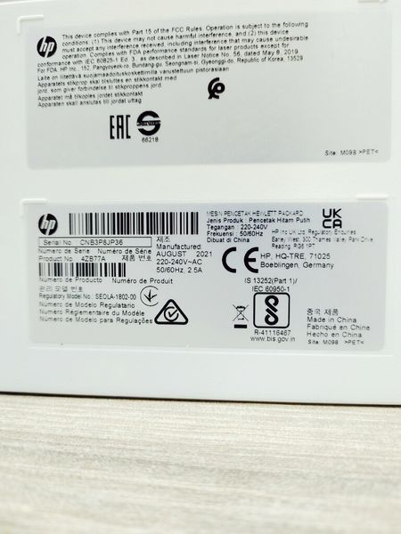 Принтер лазерний HP Laser 107a ЧБ 000032673 фото