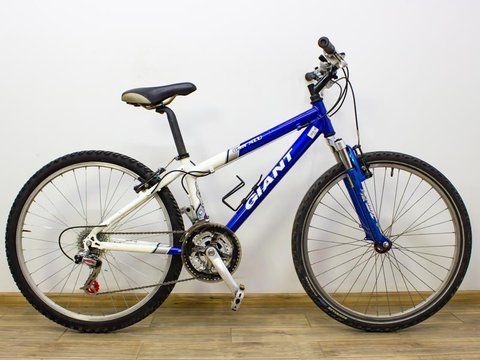 Велосипед 26 Giant ASR Alu гірський біло-синій алюм 000028922 фото