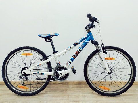 Велосипед 24 Scott підлітковий біло-синій алюм 000039875 фото