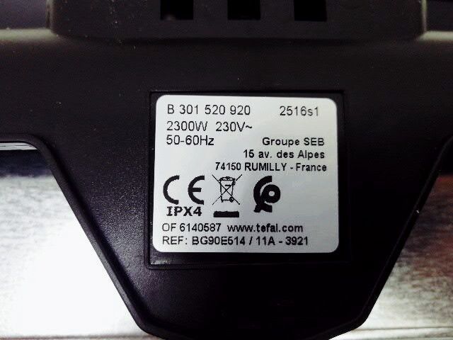 Гриль електричний Tefal BG90E5 2300w сток LPNHE558534992 90е 000032944 фото