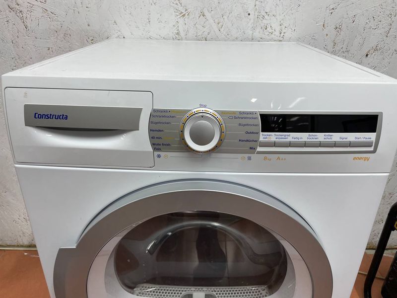 Сушильна машина Constructa CWK6W200 1000w 8 кг sn 9606 200323 000045673 фото