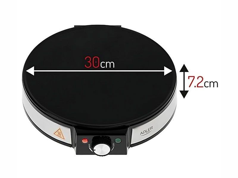 Блинница электрическая Adler AD 3058 1600w 000043979 фото