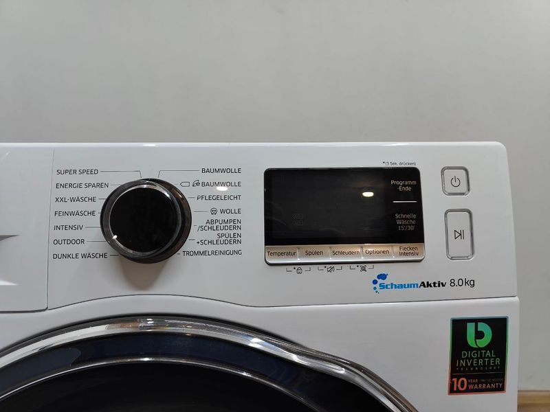 Стиральная машина Samsung WW80J6400CW 2400W 8кг sn 04GB5ESH600258D 000053057 фото