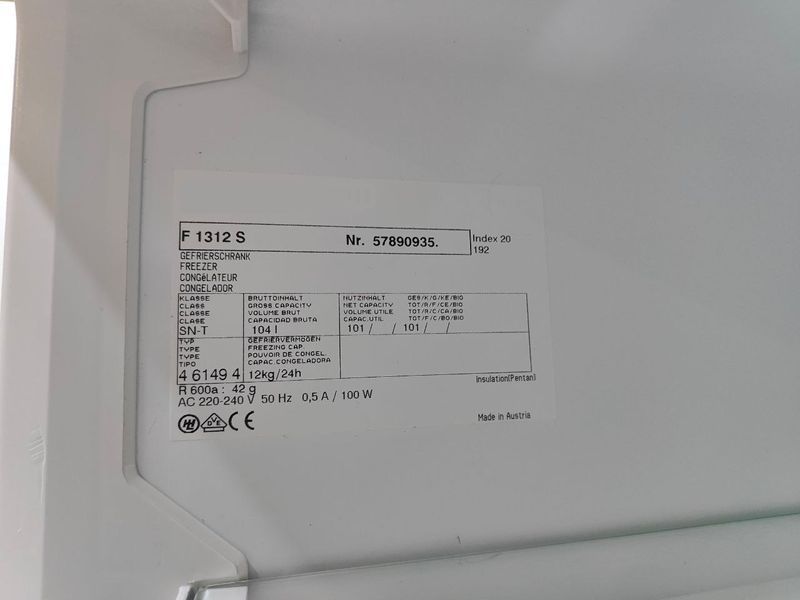 Морозильная камера Premium F1312S 100W 101л sn 57890935 000050652 фото