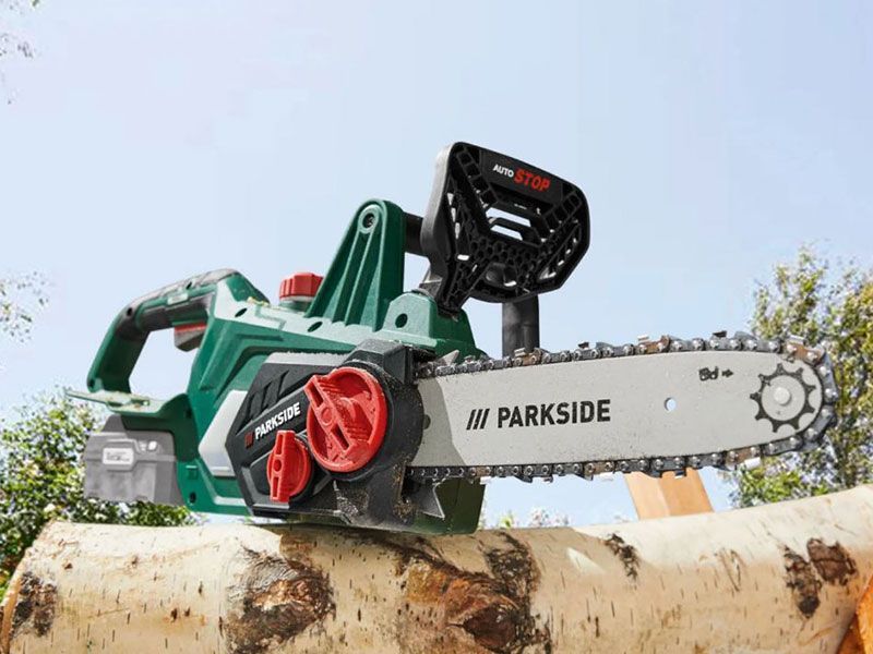 Пила цепная аккумуляторная Parkside PKSA 20 Li B2 20V с ЗУ и аккумулятором 000039652 фото