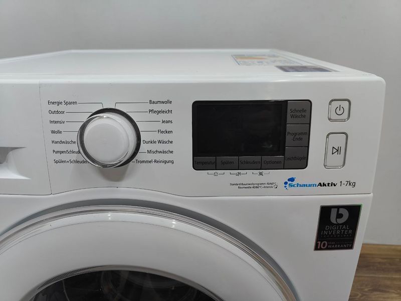 Стиральная машина Samsung WF71F5E5P4W 2400W 7кг sn A0G75ESG800137A 000050356 фото