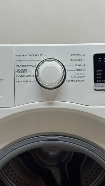 Стирально сушильная машина Samsung WD80M4433IW 2400W 8+6 кг sn 0RS35ADJ400223E 000053438 фото