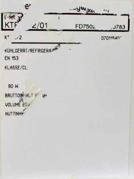 Холодильник однокамерний Bosch KTR1572 01 90w 144л sn 7502 0783 000028770 фото