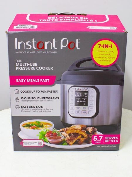 Мультиварка Instant Pot Duo60 1000w сток LPNHE604353703 74е 000032794 фото