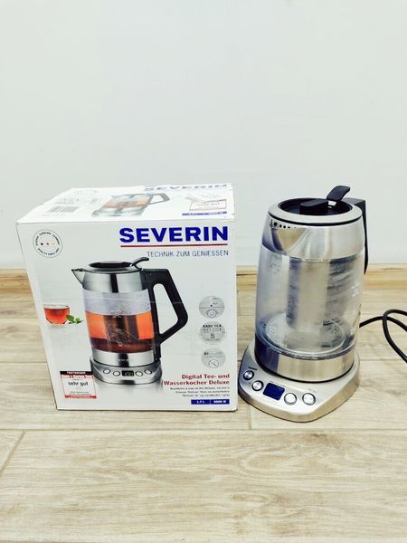 Електрочайник із регулюванням температури Severin WK 3479 3000w 1700мл бу LPNIC007968715 69е 000032725 фото