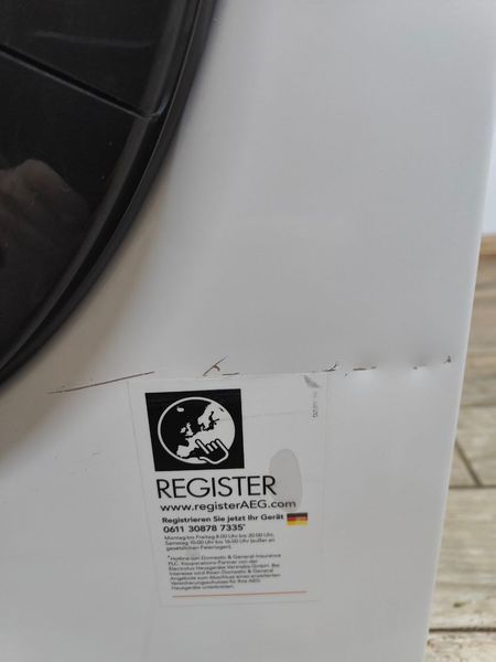 Стиральная машина с сушкой AEG wash&dry 2200W 9кг sn 41700227 000051129 фото