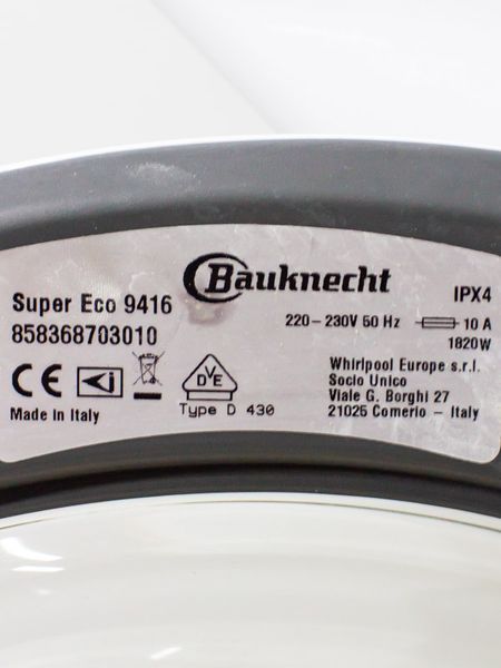 Стиральная машина Bauknecht Super Eco 9416 000031476 фото