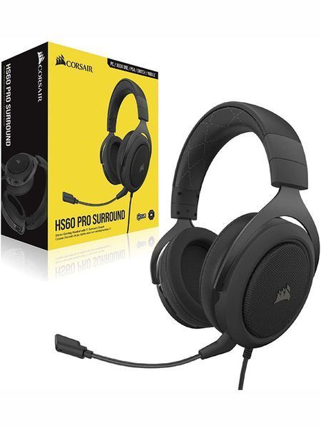 Наушники игровые проводные Corsair HS60 PRO 28425 фото