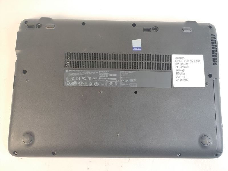 Ноутбук HP ProBook 650 G3 000042748 фото