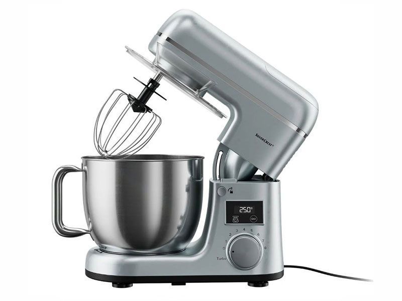 Кухонный комбайн SilverCrest SKMW 900 A1 900w 3600 мл Silver 000038764 фото