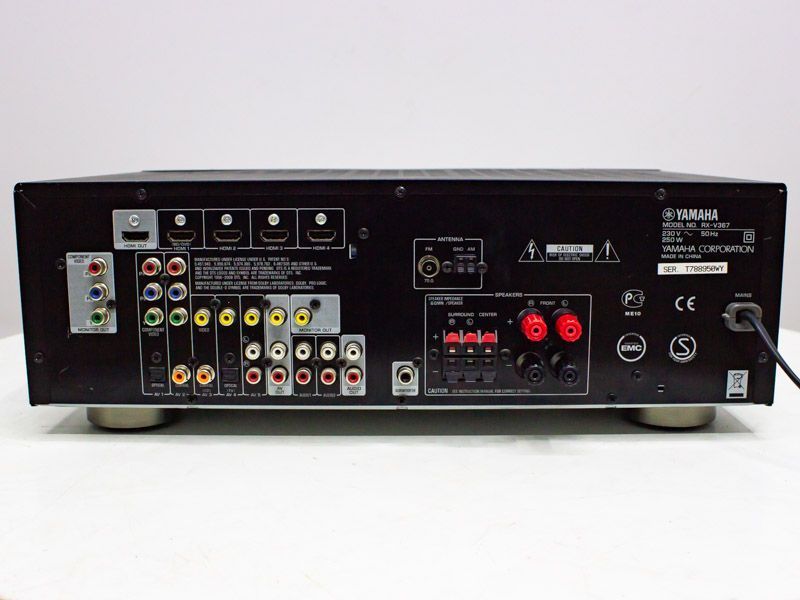 Підсилювач Yamaha RX V367 250w sn T788950WY 000031431 фото