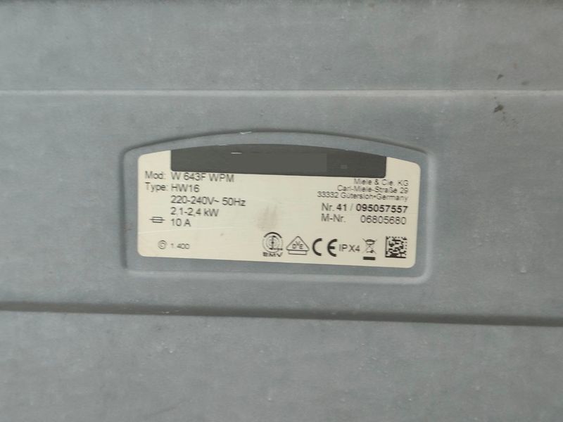 Стиральная машина вертикальная Premium W 643F WPM 2400W 6кг sn 41095057557 000053603 фото