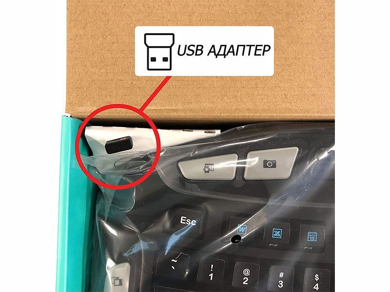Клавиатура беспроводная Logitech K350 000023313 фото
